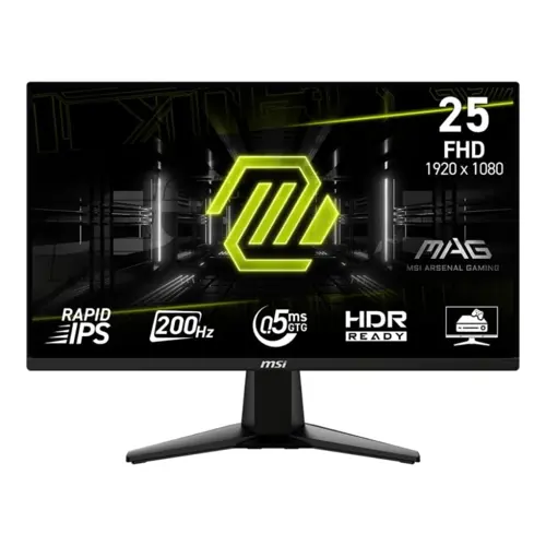 MSI MAG 255F E20 24.5 inch, Rapid IPS Gaming Monitor - 200Hz 0.5ms FHD Gaming Monitor