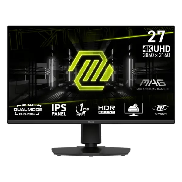 MSI MAG 275UPD E14 27 Inch UHD/FHD Dual Mode 1ms IPS Gaming Monitor