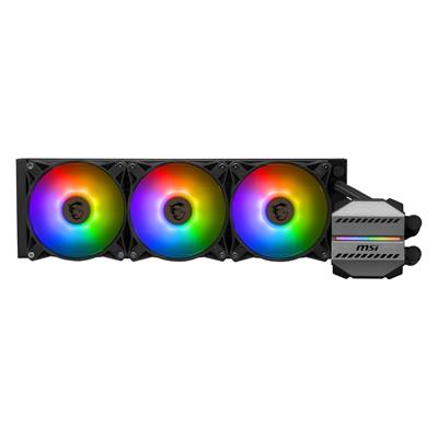 MSI MAG CORELIQUID M360 AIO CPU Liquid Cooler - 12 Way Split-Flow Water Cooling, Evaporation-Proof Tubing, It Supports mainsteam Socket Like AM5 and 1700