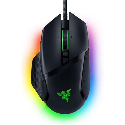 Razer Basilisk V3 Wired, Customizable Ergonomic Gaming Mouse: Fastest Gaming Mouse Switch - Chroma RGB Lighting - 26K DPI Optical Sensor - 11 Programmable Buttons - HyperScroll Tilt Wheel - Classic Black