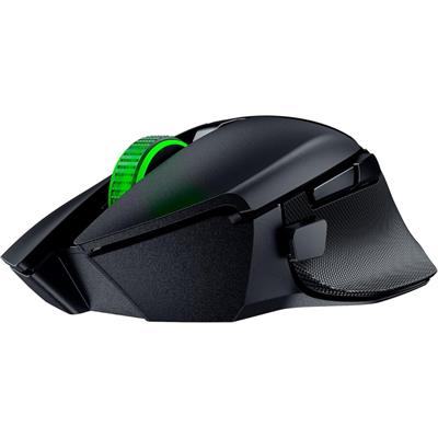 Razer Basilisk V3 X HyperSpeed Customizable Wireless Gaming Mouse: Mechanical Switches Gen-2-5G Advanced 18K Optical Sensor - Chroma RGB 9 Programmable Controls 535 Hr Battery Classic Black