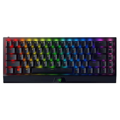 Razer BlackWidow V3 Mini HyperSpeed 65% Wireless Mechanical Gaming Keyboard: Yellow Mechanical Switches Linear & Silent - Doubleshot ABS Keycaps - Chroma RGB - Up to 200 Hr Battery Snap Tap