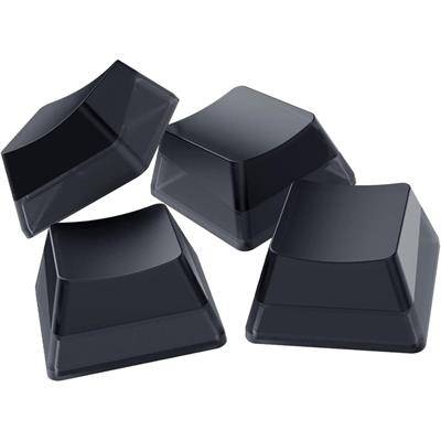 Razer Phantom Keycap Upgrade Set: Unique Stealth Design - Translucent Sides - Bottom-Lasered Legends - Keycap Removal Tools & Stablizers - Universal Compatiability - Black