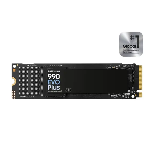 SAMSUNG SSD 2TB, 4TB 990 EVO Plus NVMe Internal SSD | PCIe Gen 4.0 x4 & Gen 5.0 x2, 7250 MB/s Read, 6300 MB/s Write, M.2 2280 Form Factor