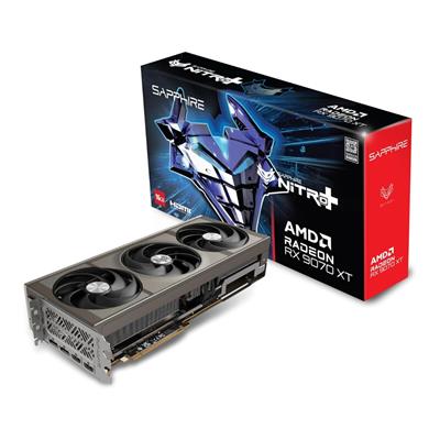 SAPPHIRE NITRO+ Radeon RX 9070 XT 16GB GDDR6 PCI Express 5.0 x16 ATX Graphics Card