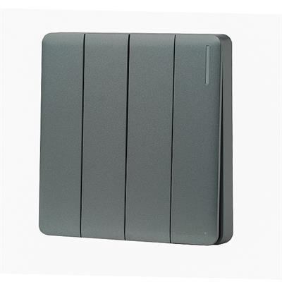 Clopal Platinum Gray Series 4Gang
