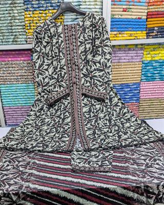 Lawn Frock 3Pcs