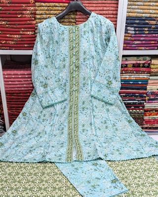Lawn Frock 3Pcs
