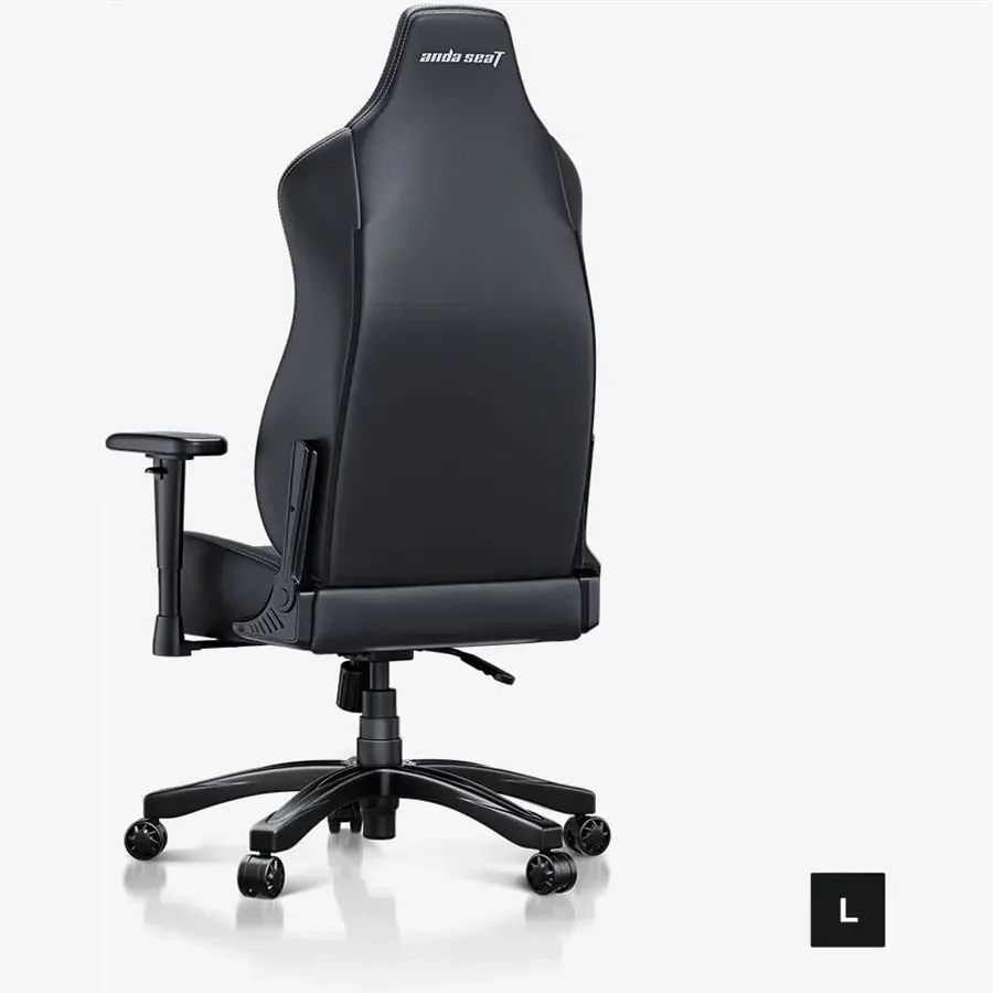 Anda Seat NOVIS Large Gaming Chair | Elegant Black | AD23-L-01-B-PV | Large | Premium PVC Leather