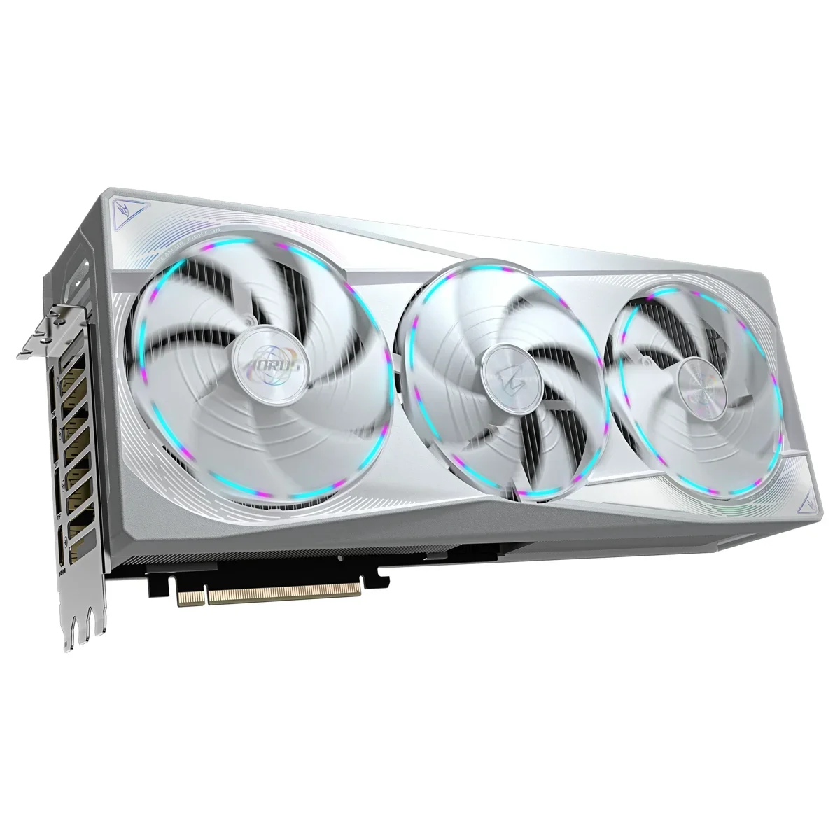 Gigabyte AORUS GeForce RTX 5080 MASTER ICE 16G Graphics Card, 16GB GDDR7 256bit, PCI-E 5.0, 2805MHz, Ice