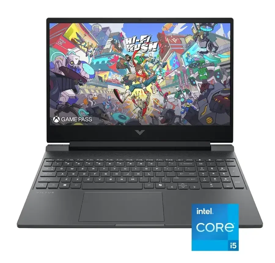 HP Victus 15 FA2013DX Gaming Laptop - Raptor Lake - 13th Gen Core i5 13420H Processor 8-GB 512-GB SSD 6-GB NVIDIA GeForce RTX3050 GDDR6 GC 15.6" Full HD 1080p IPS 144Hz 300nits MicroEdge Display Backlit KB W11 (Mica Silver, NEW)