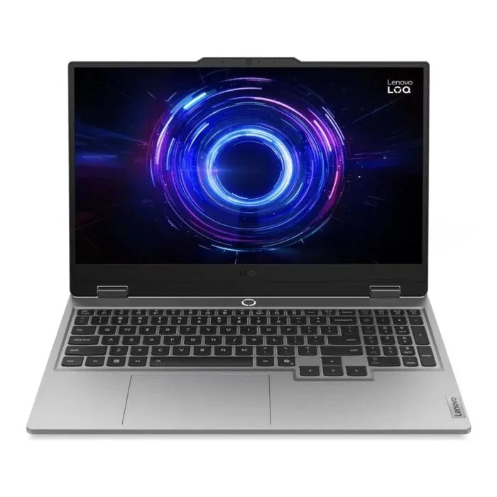 Lenovo LOQ 15 - Raptor Lake - 13th Gen Core i7 13700HX Processor 24-GB 512-GB SSD 8-GB NVIDIA GeForce RTX 5050 GDDR7 GC 15.6" FHD 1080p IPS 300nits AG 144Hz G-Sync Display Nahimic Audio BKB TPM2.0 (Luna Grey, NEW)