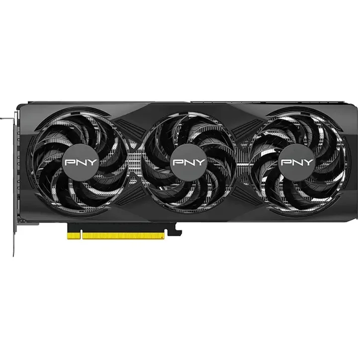 PNY GeForce RTX 5070 Triple Fan Graphics Card, 6144 CUDA Cores, 2.51GHz Boost, 12GB GDDR7, 192-bit, PCIe 5.0, 3x DisplayPort 2.1b, HDMI 2.1b, VCG507012TFXPB1
