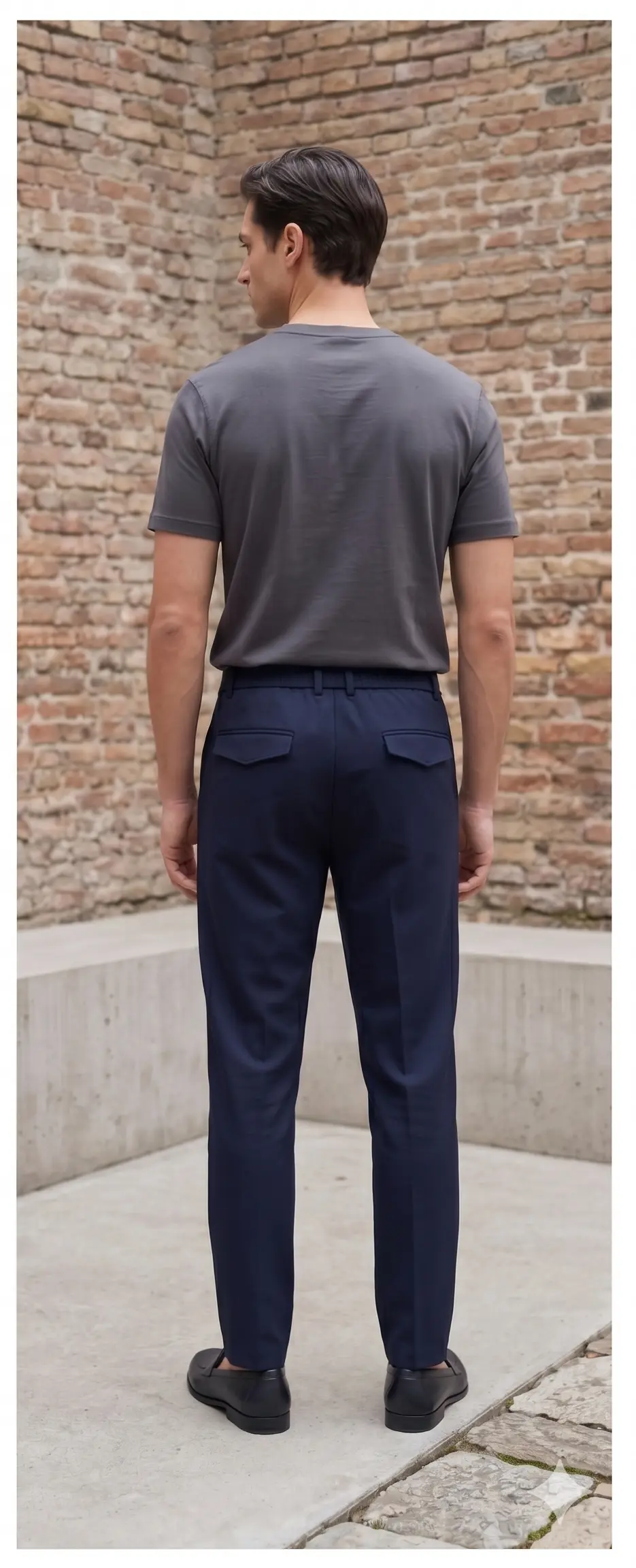 Casual Drawstring Trouser - Angle 6