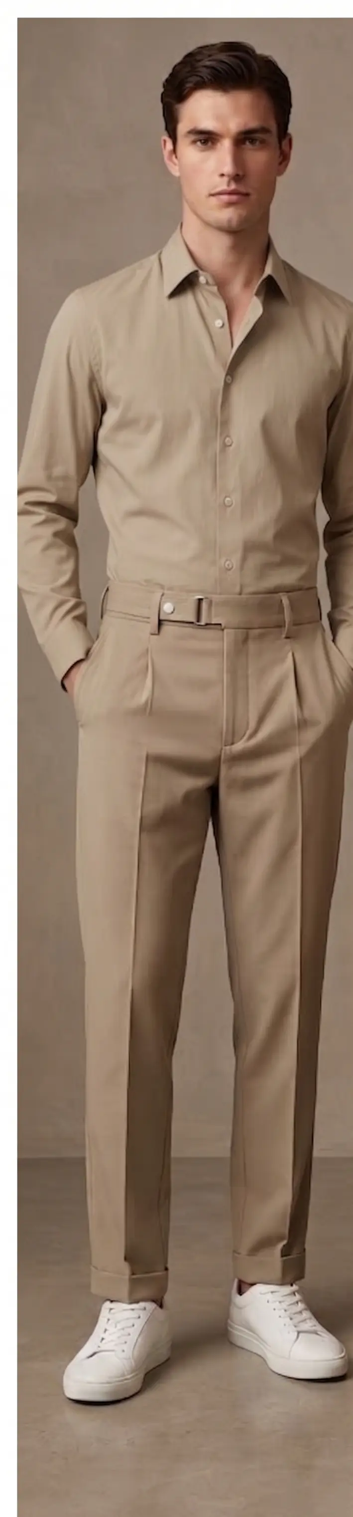 Formal Casual Trouser J025 - Angle 4