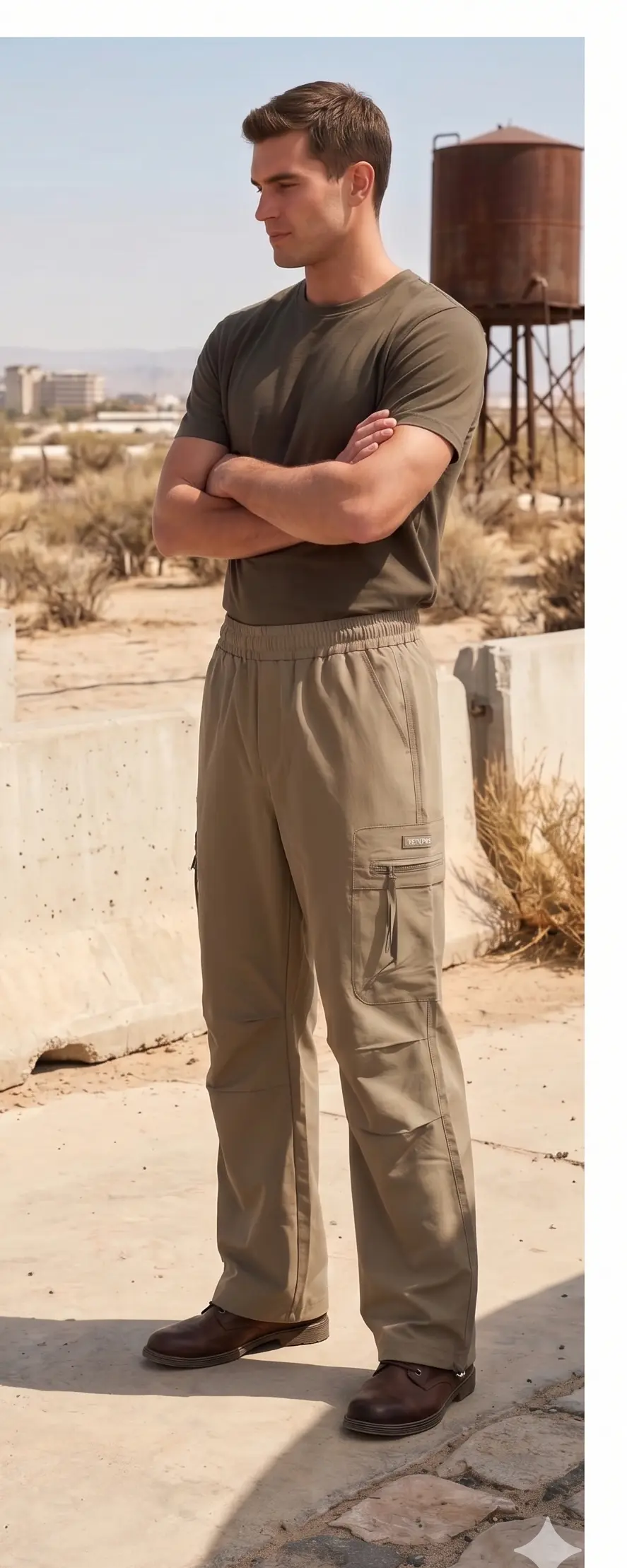 Cargo Pant Four Pocket Khaki Edition - Angle 5