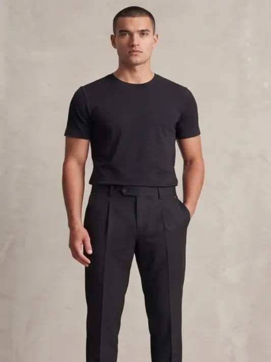 Casual Pleated Trouser