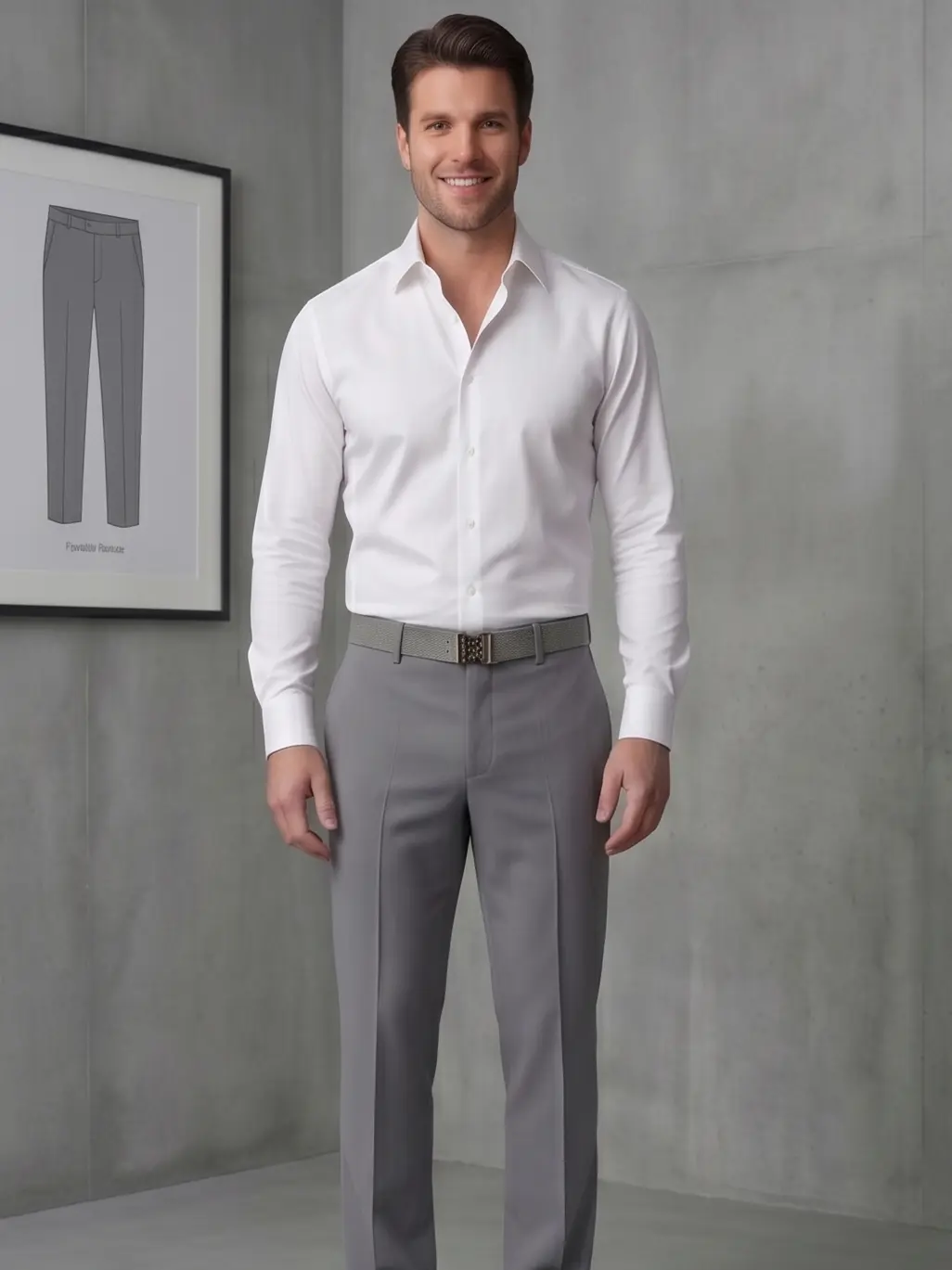 Casual Pleated Trouser