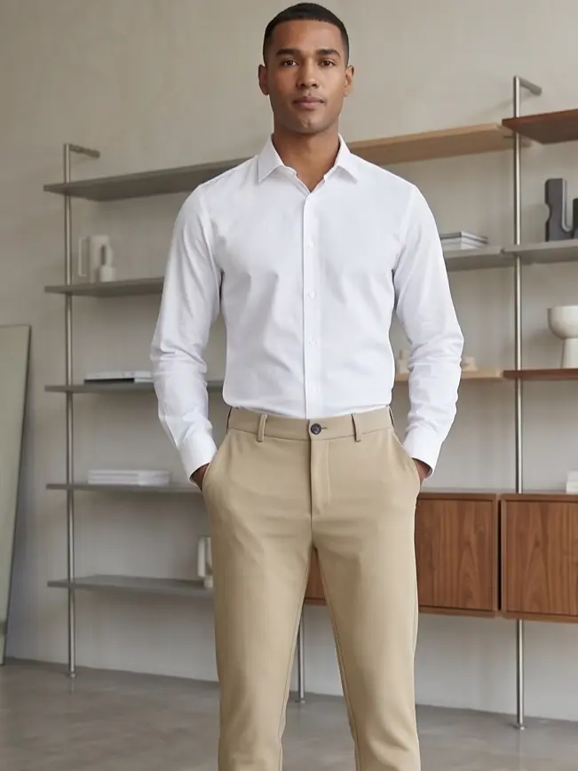 Casual Pleated Trouser