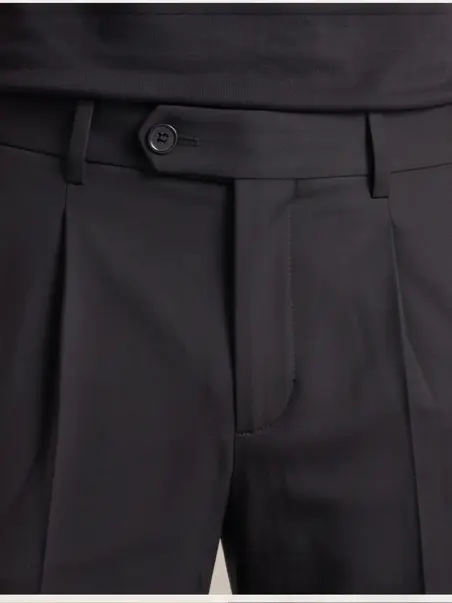 Casual Pleated Trouser - Angle 7