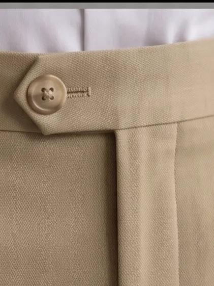 Casual Pleated Trouser - Angle 5