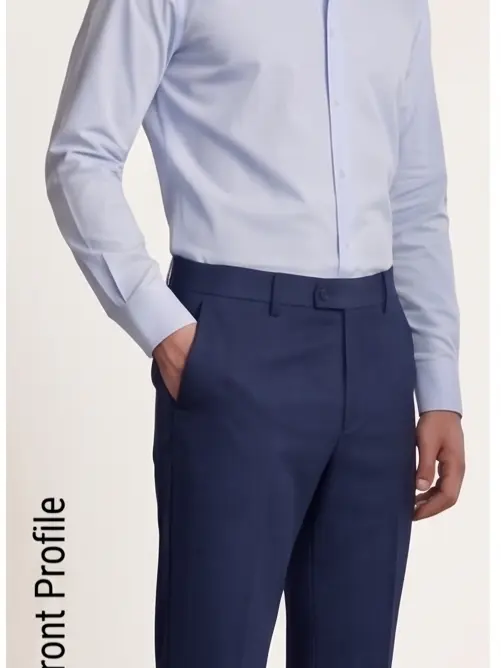 Casual Pleated Trouser - Angle 3