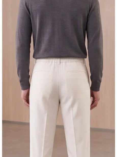 Casual Pleated Trouser - Angle 7