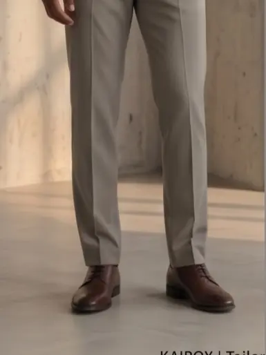 Casual Pleated Trouser - Angle 5