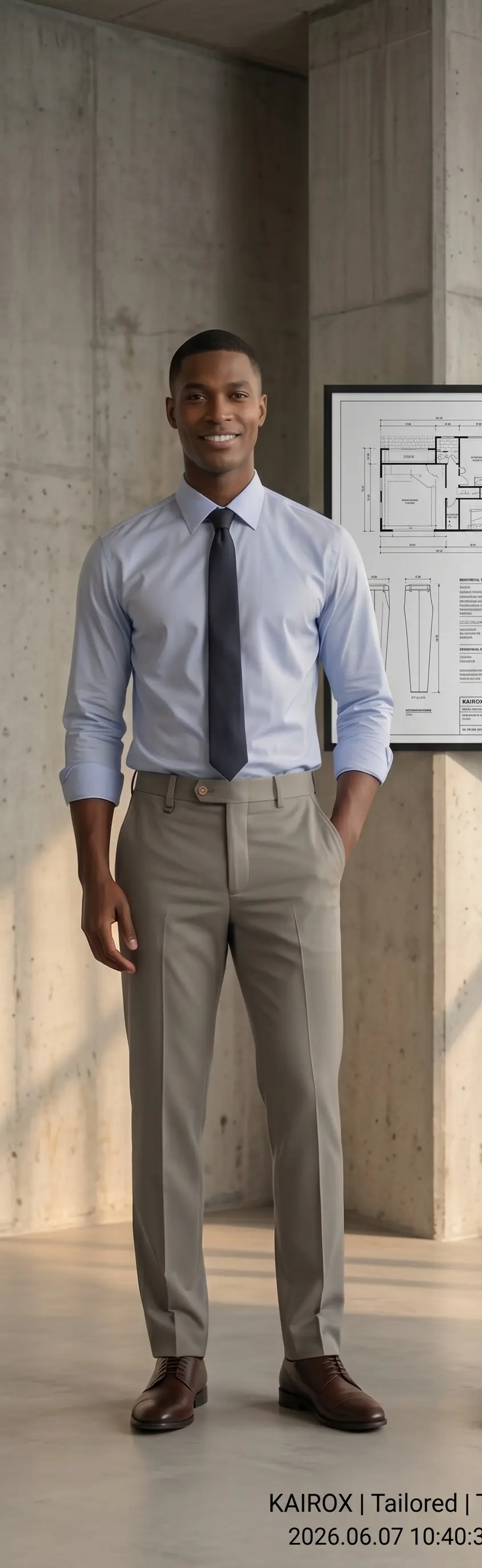 Casual Pleated Trouser