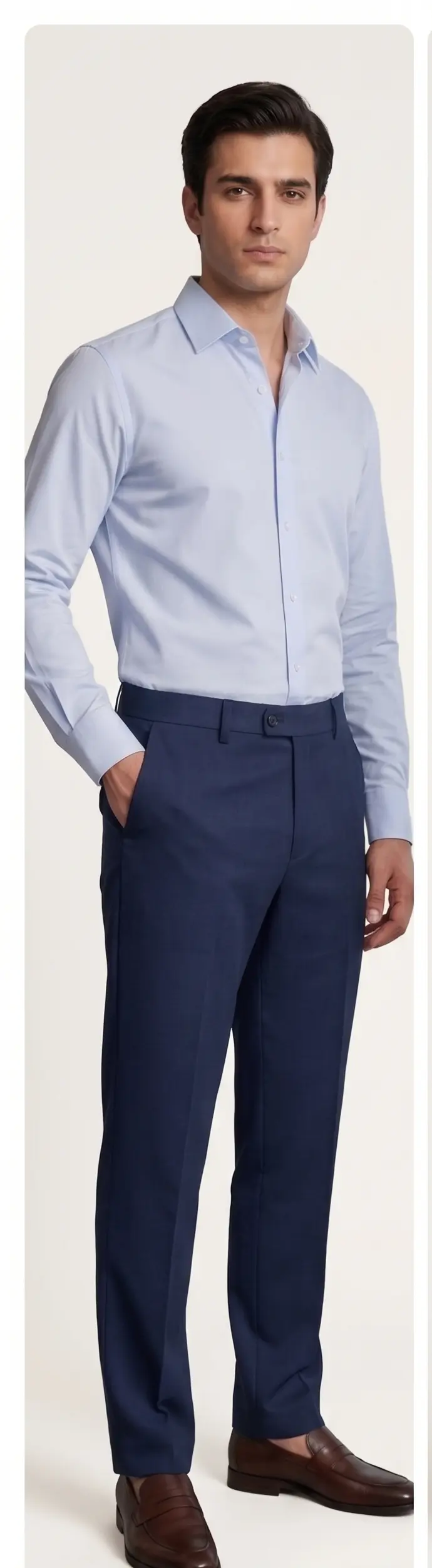 Casual Pleated Trouser