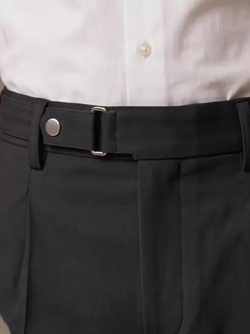 Casual Pleated Trouser - Angle 3
