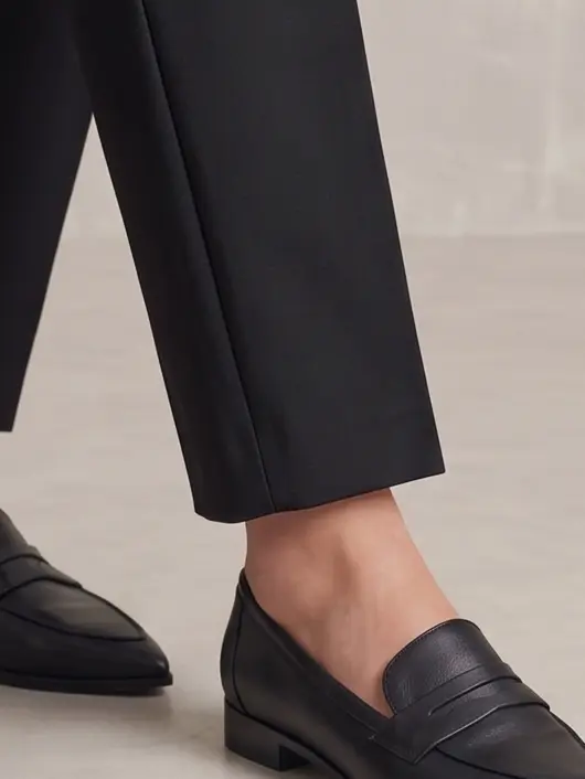 Casual Pleated Trouser - Angle 3