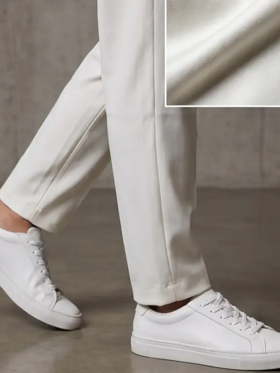 Casual Pleated Trouser alternate angle
