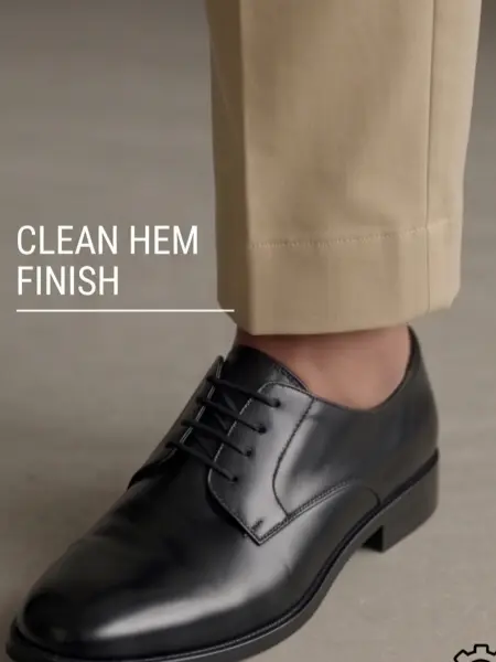 Casual Pleated Trouser alternate angle