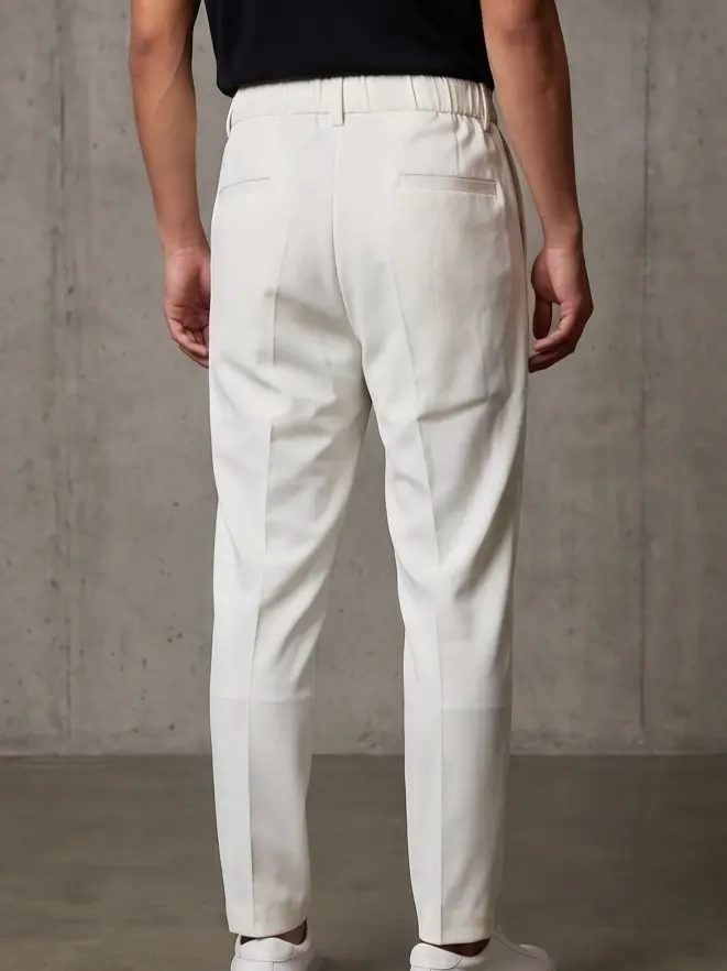 Casual Pleated Trouser - Angle 5