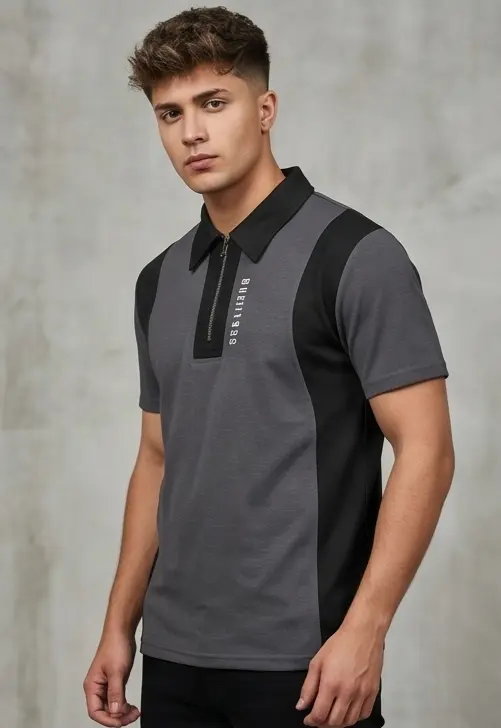 Business Tech Polo (Grey Edition) - Angle 5