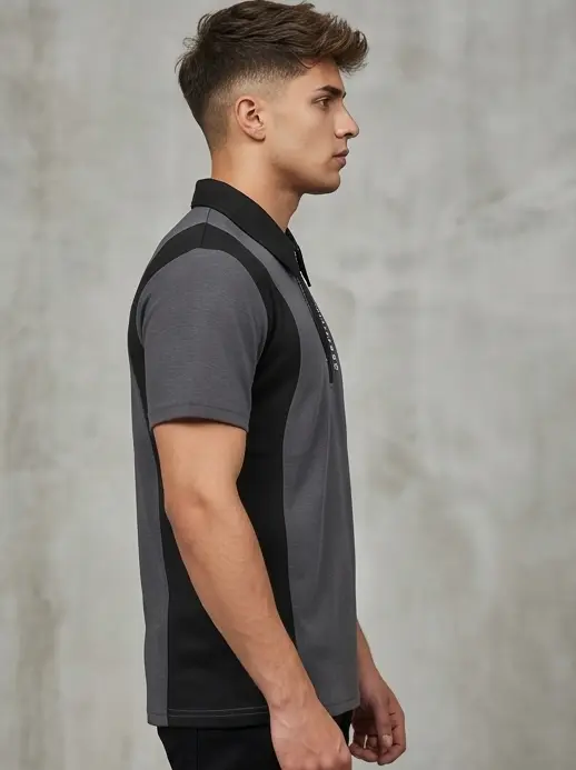 Business Tech Polo (Grey Edition) - Angle 4