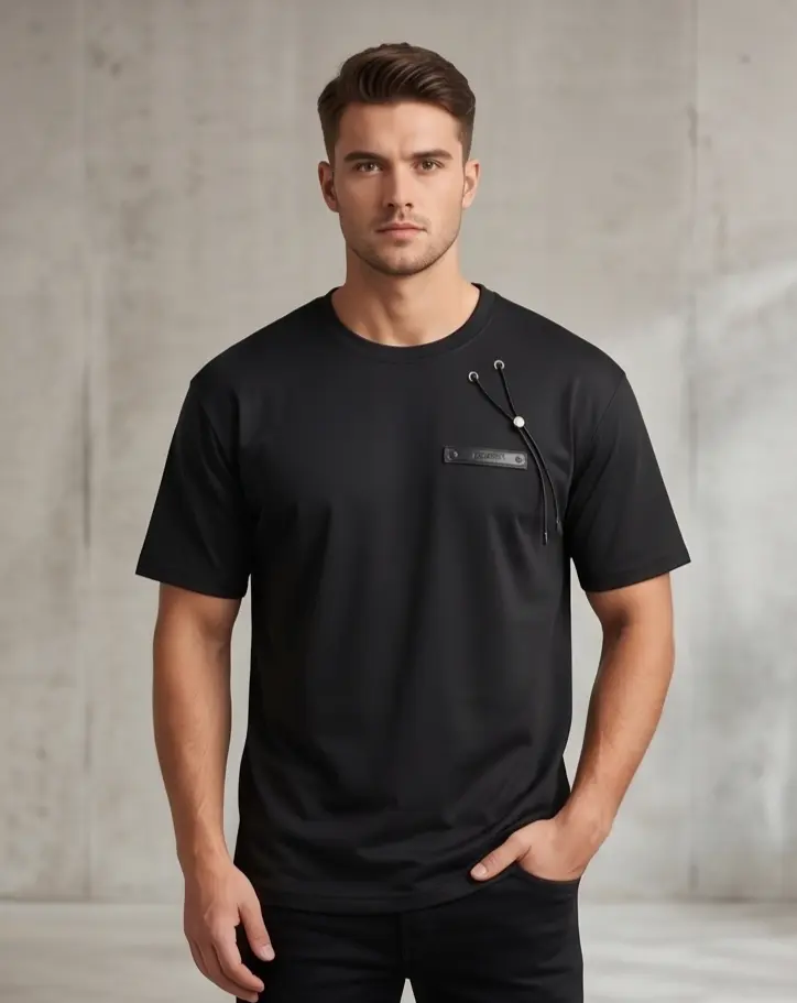 Minimal Toggle Tee - Angle 3
