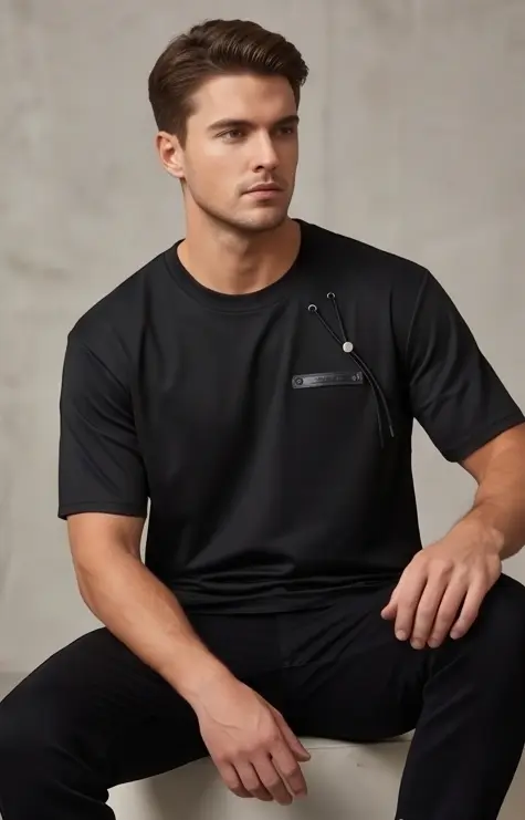 Minimal Toggle Tee - Angle 4