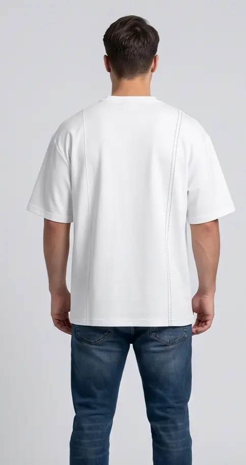 Hardware Tee (White) - Angle 6