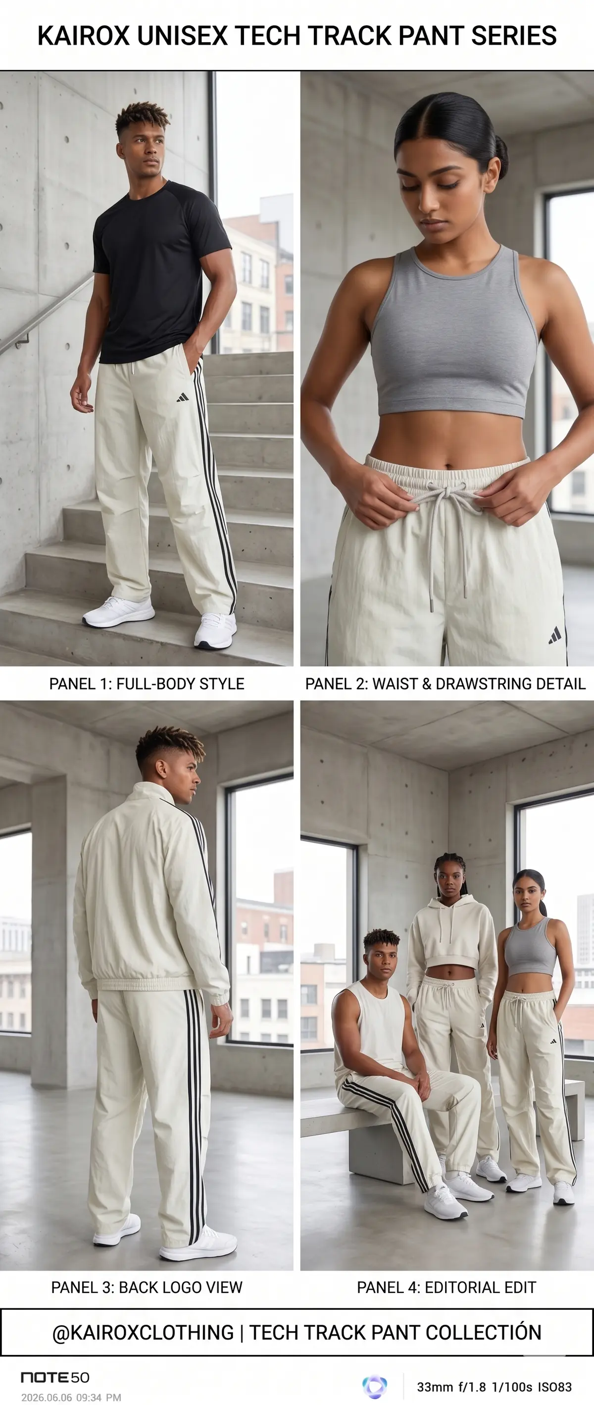 Athletic Track Pants 3-Stripe - Angle 6