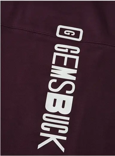 GEMSBUCK Vertical Paneled Tee (Plum Edition) - Angle 6