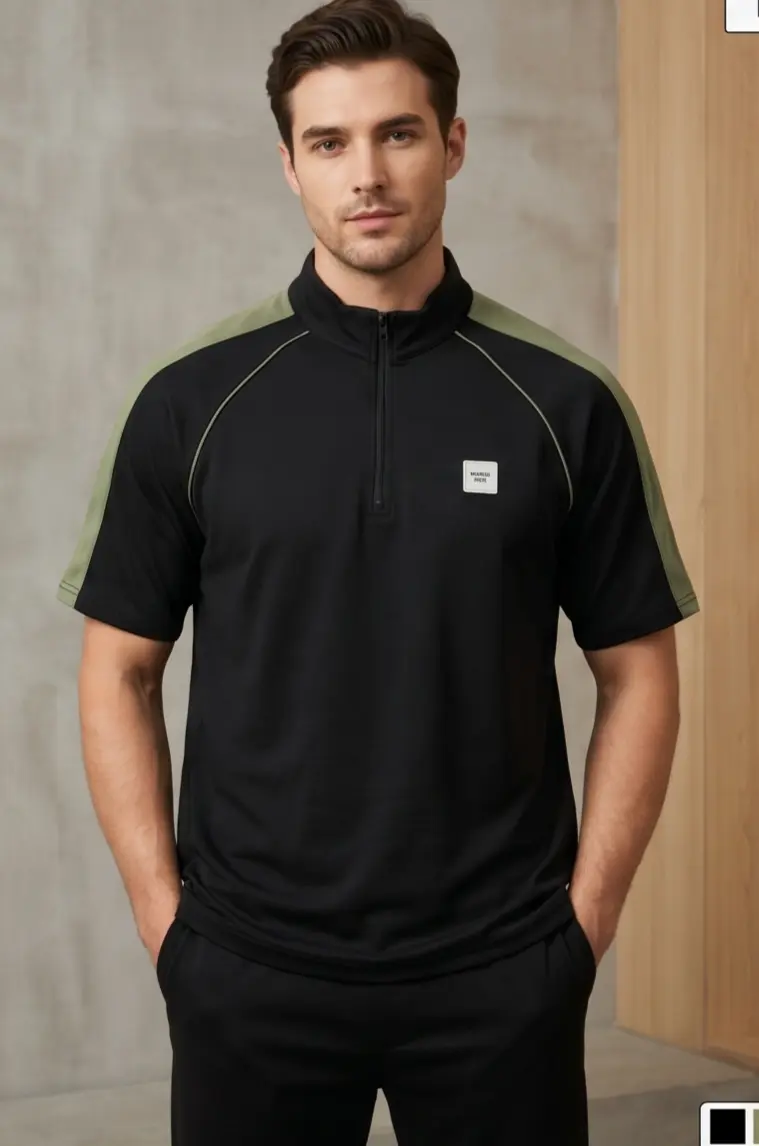 Altitude Half-Zip(Stealth Black)