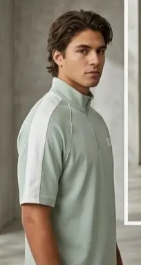 Altitude Half-Zip (Sage) - Angle 4