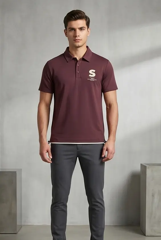 Crest Polo - Angle 3
