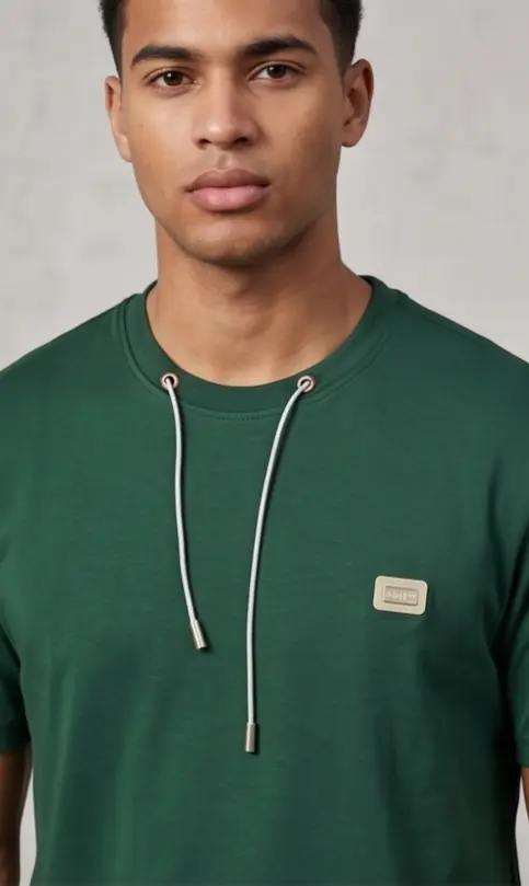 Forest Drawcord Tee - Angle 7