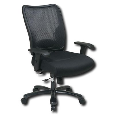 Ergonomic Chair with Double Air Grid Back and Mesh Seat