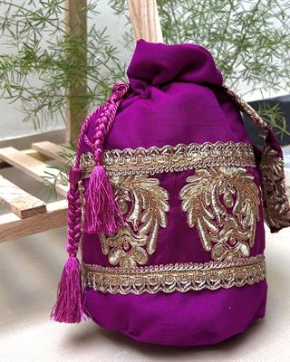 Purple  Formal Potli bag